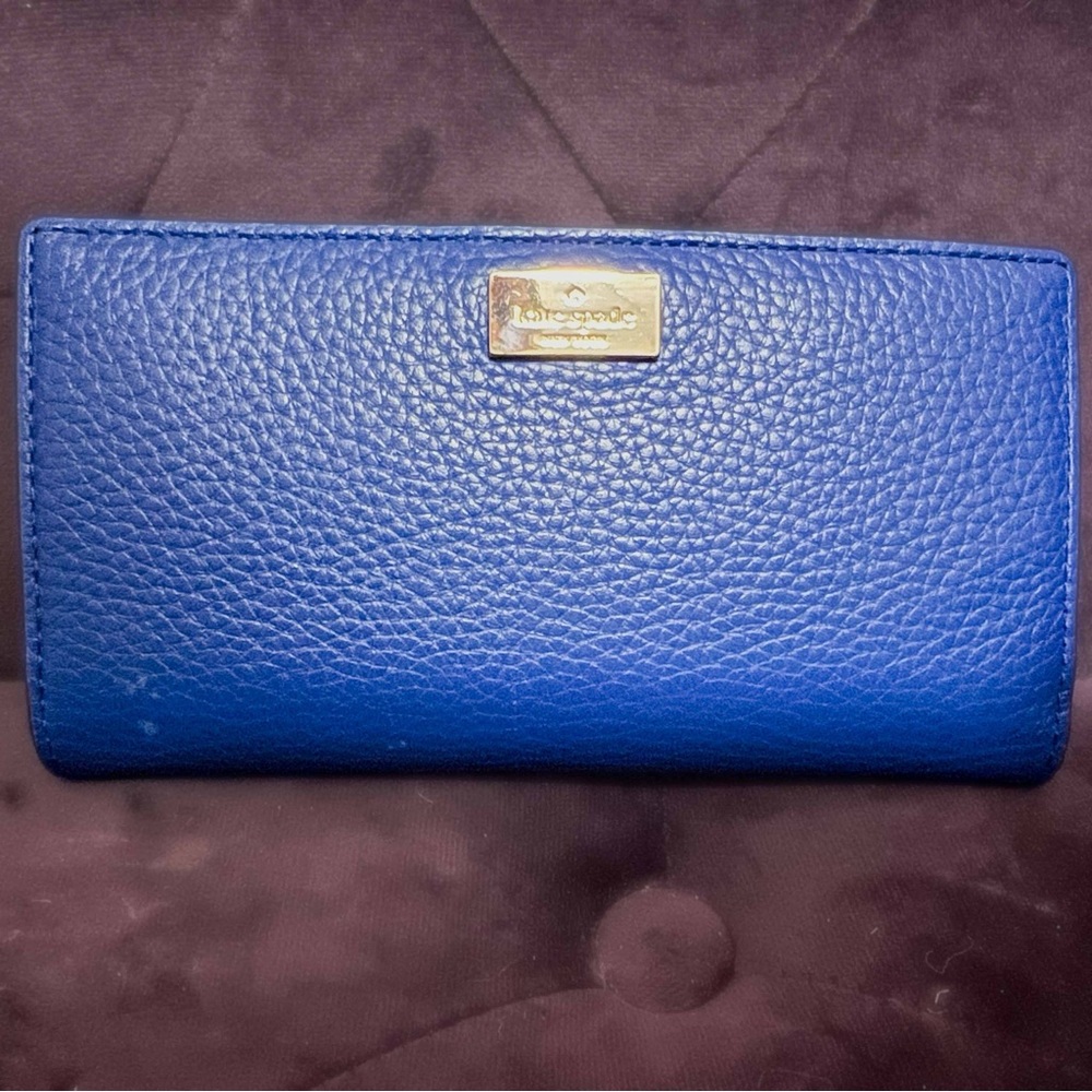Beautiful Bright Blue Kate Spade Wallet